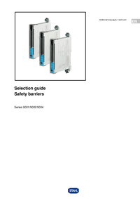 Thumbnail of document Data Sheet - 9004 Safety barriers w/electronic current limiting